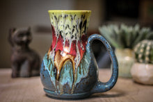 Load image into Gallery viewer, 04-A Pink Moon Barely Flared Acorn Mug - TOP SHELF MISFIT, 25 oz.