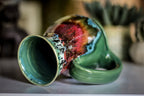 03-A Alpine Mountain Meadow Flared Acorn Mug - TOP SHELF, 19 oz.