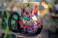 31-A Desert Rainbow Variation Barely Flared Acorn Mug, 26 oz. - 10% off