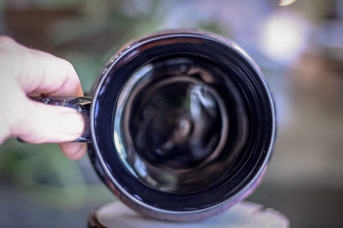 33-D Cosmic Midnight Bliss Flared Mug, 18 oz.