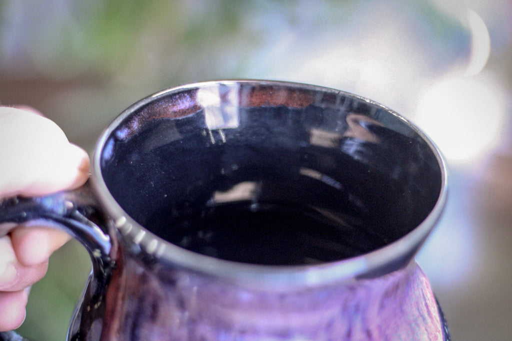 33-D Cosmic Midnight Bliss Flared Mug, 18 oz.