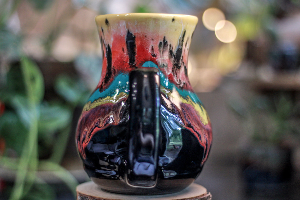 31-A Desert Rainbow Variation Barely Flared Acorn Mug, 26 oz. - 10% off