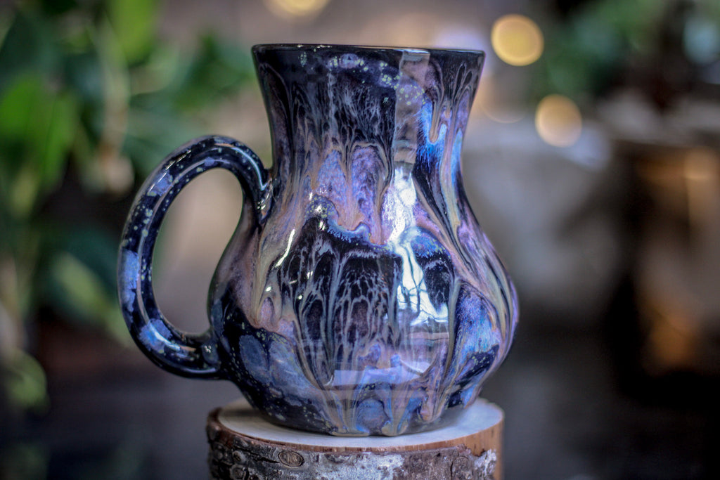 30-C Cosmic Amethyst Grotto Barely Flared Acorn Mug - MISFIT, 27 oz. - 20% off