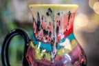 31-A Desert Rainbow Variation Barely Flared Acorn Mug, 26 oz. - 10% off