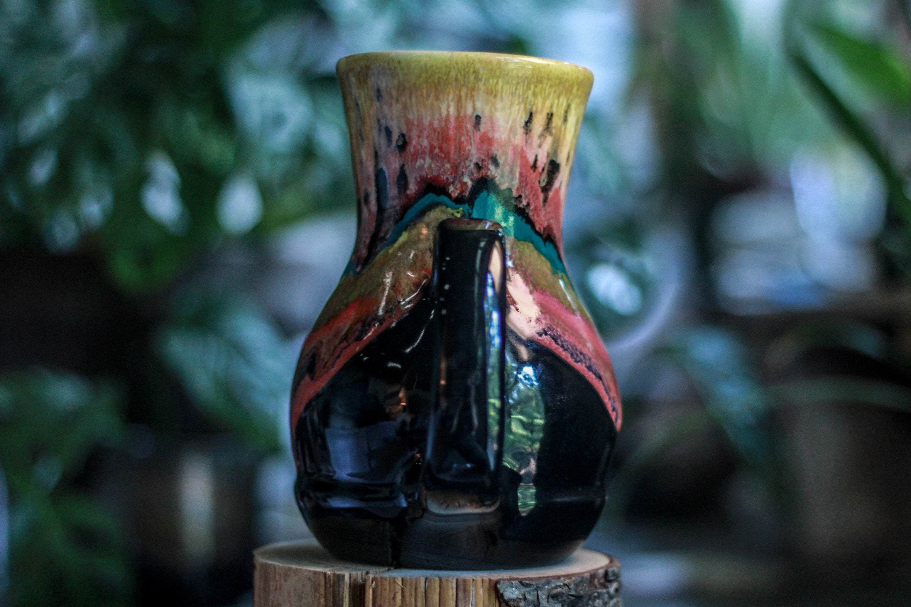 01-A Desert Rainbow Variation Flared Acorn Mug - MINOR MISFIT, 23 oz. - 10% off