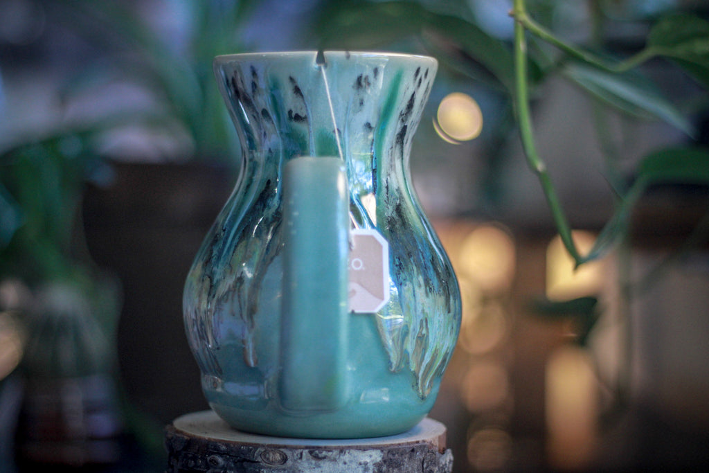 DRAWING WINNER: 02-B Champlain Falls Notched Flared Acorn Mug - TOP SHELF, 24 oz.