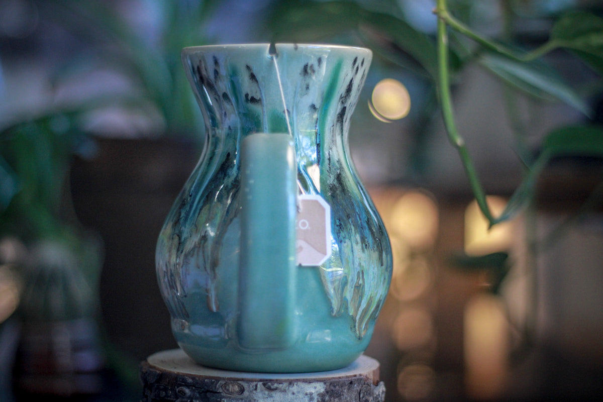 DRAWING WINNER: 02-B Champlain Falls Notched Flared Acorn Mug - TOP SHELF, 24 oz.