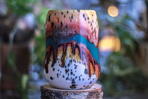 01-A Desert Rainbow Gourd Mug, 26 oz.