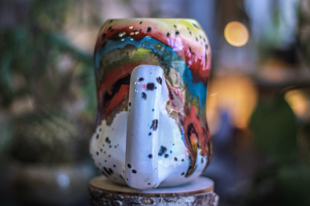 01-B Desert Rainbow Gourd Mug, 26 oz.