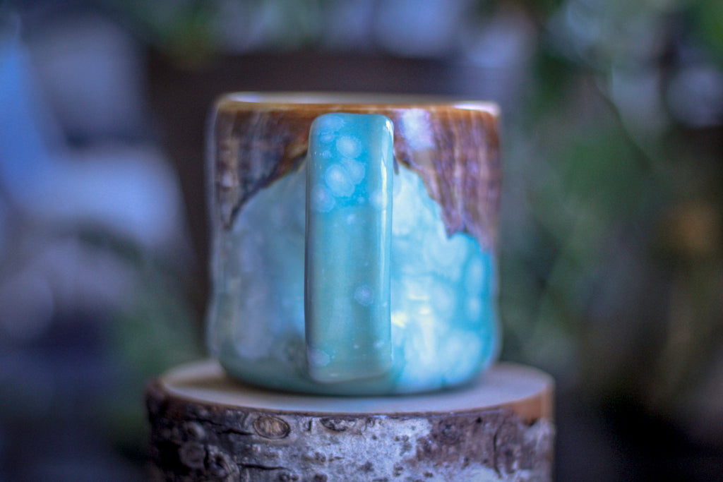 01-E Artic Wave Textured Mug, 10 oz.