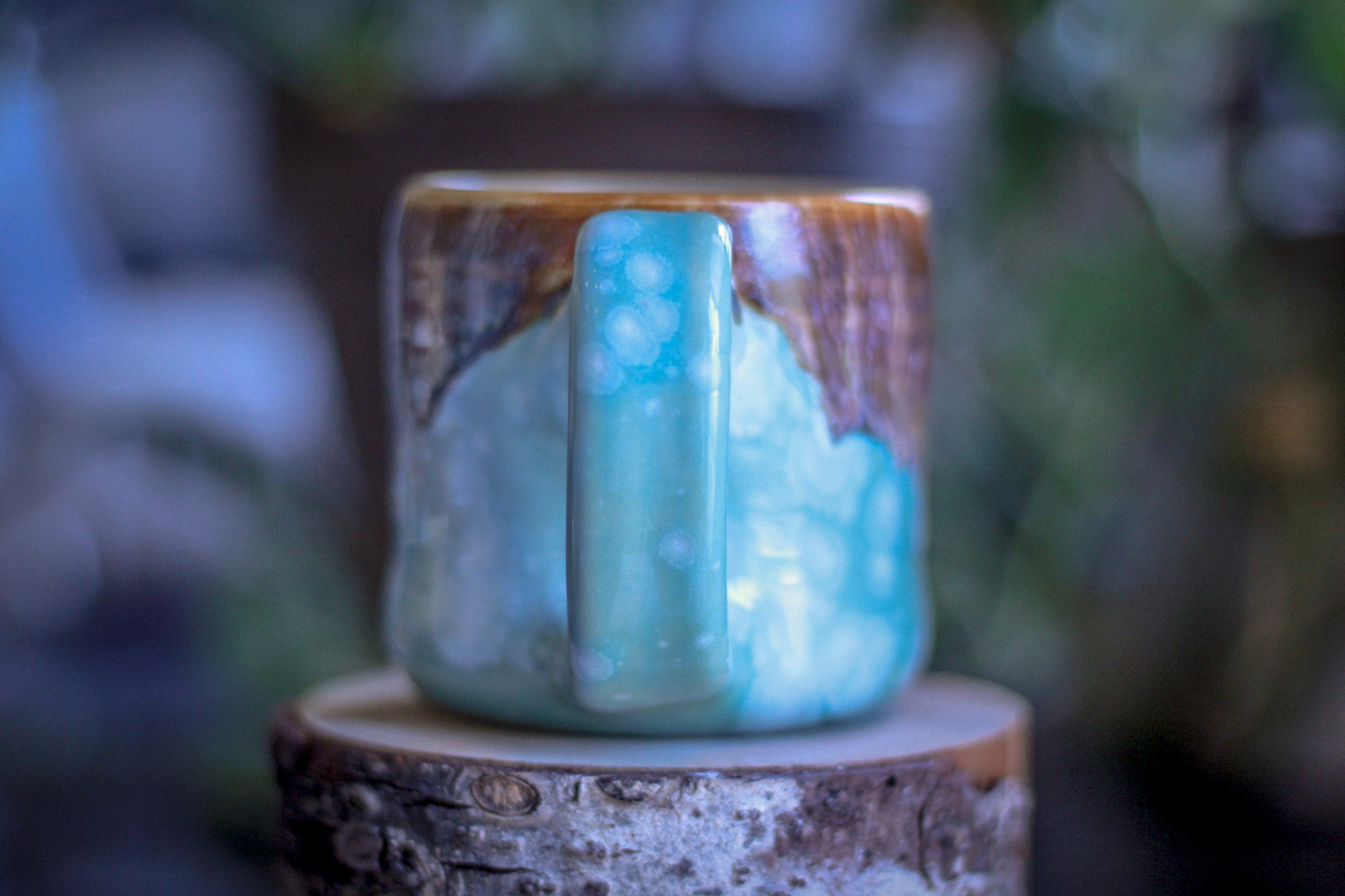 01-E Artic Wave Textured Mug, 10 oz.
