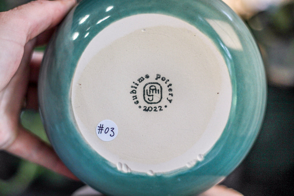 03-C Champlain Falls 'Eye' Bowl - MISFIT, 19 oz. - 20% off