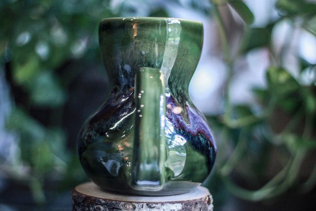 04-D Simple Coleus Gourd Mug, 24 oz.