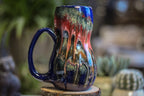 04-A Molten Strata Gourd Mug - TOP SHELF, 23 oz.