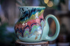 06-B Aqua Rainbow Grotto Flared Mug, 22 oz.