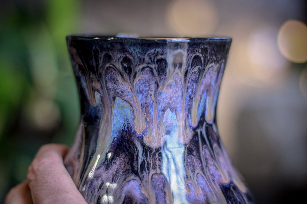 30-C Cosmic Amethyst Grotto Barely Flared Acorn Mug - MISFIT, 27 oz. - 20% off