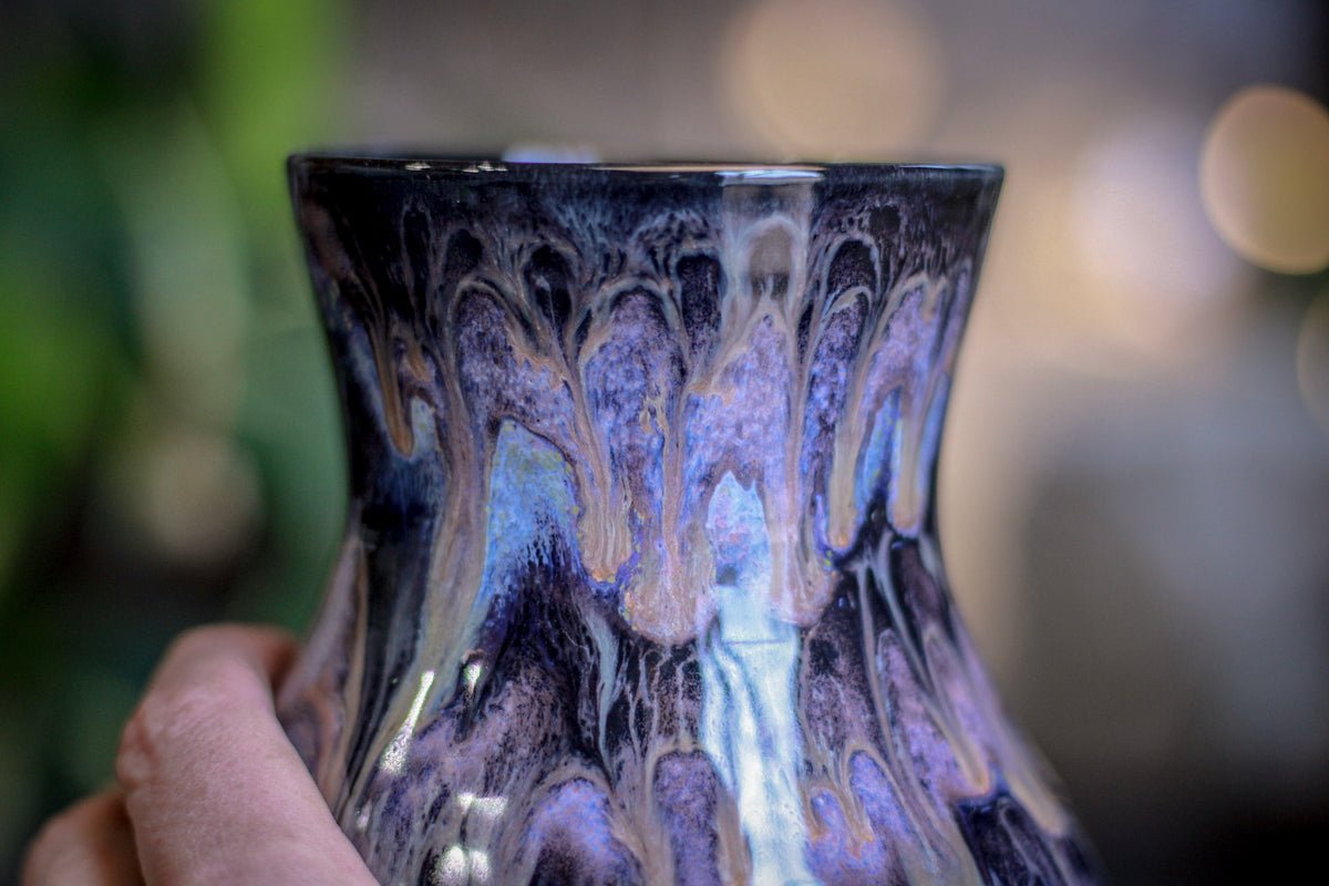 30-C Cosmic Amethyst Grotto Barely Flared Acorn Mug - MISFIT, 27 oz. - 20% off