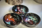 34-G Rainbow Stellar Treasure Bowl, 3 oz. - This listing is for one bowl.