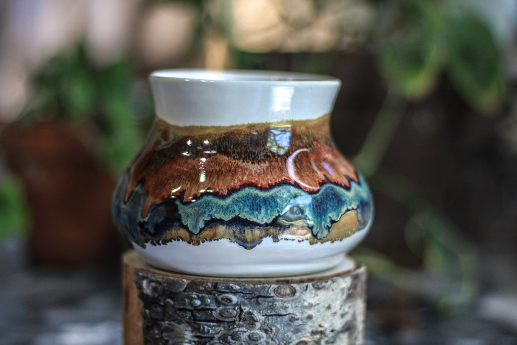 04-C Fire & Ice Squat Mug, 19 oz.