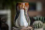 04-A Electric Falls Textured Gourd Mug -  MISFIT, 16 oz. - 15% off
