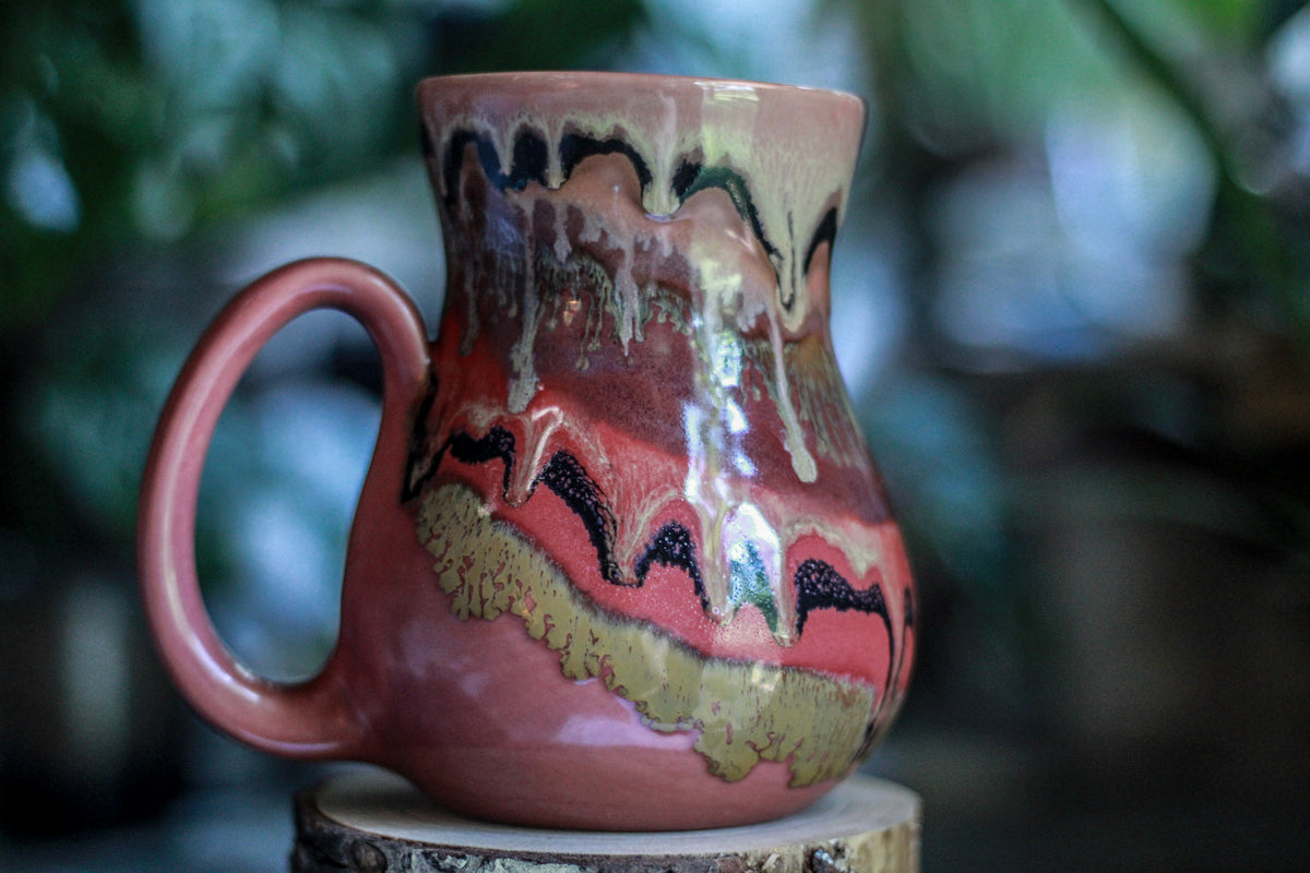 04-C Pink Grotto Flared Mug, 18 oz.