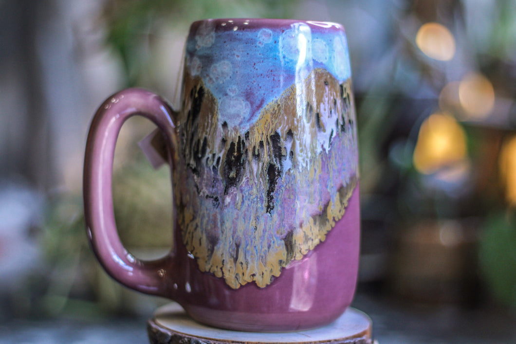 04-B Lavender Fields Notched Mug - MINOR MISFIT, 24 oz. - 10% off