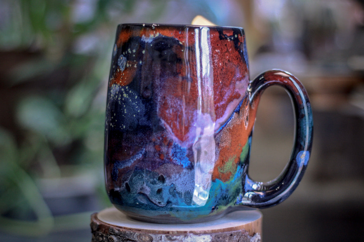 35-A Rainbow Stellar Mug, 22 oz.