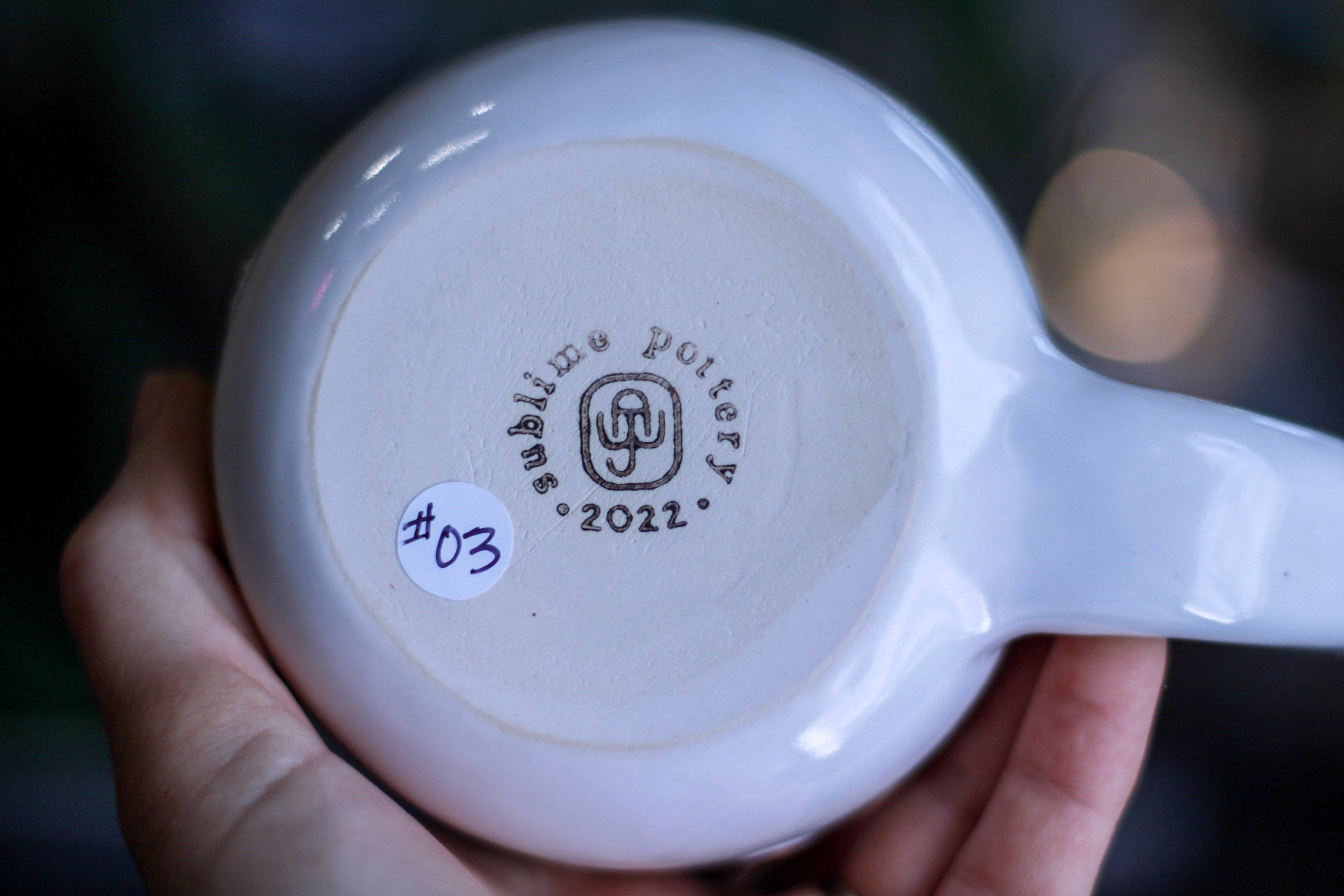 03-C Fire & Ice PROTOTYPE Notched Mug, 22 oz.