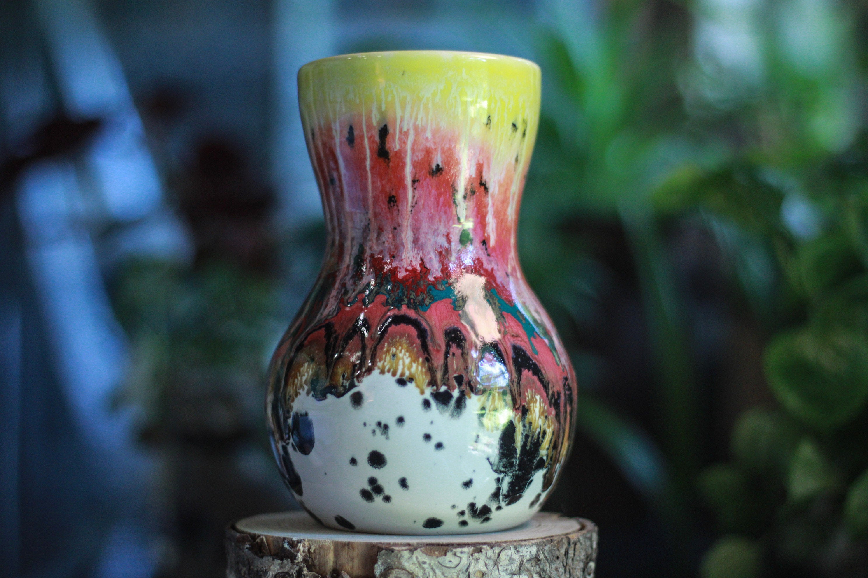 02-A Desert Rainbow Barely Flared Mug - TOP SHELF, 22 oz.