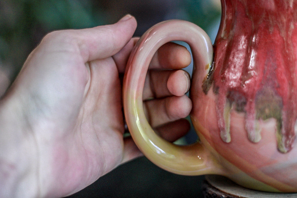 05-E EXPERIMENT Barely Flared Notched Mug, 25 oz.