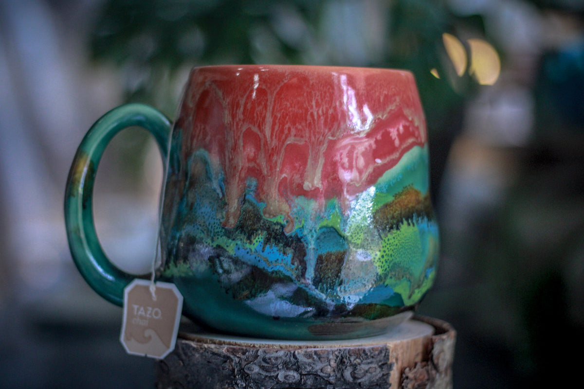 05-C 'Fun' Notched Squat Gourd Mug - MINOR MISFIT, 28 oz. - 10% off