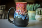 05-D Coral Meadow Barely Flared Acorn Mug, 20 oz.
