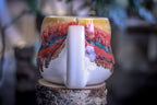 05-B Painted Desert Notched Squat Gourd Mug - MINOR MISFIT, 28 oz. - 10% off