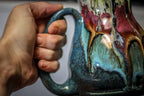 04-A Pink Moon Barely Flared Acorn Mug - TOP SHELF MISFIT, 25 oz.