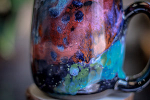 33-A Rainbow Stellar Notched Mug, 24 oz.