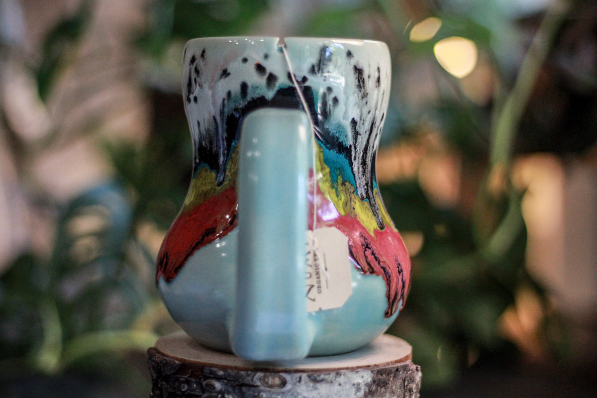 05-C Rainbow Grotto Notched Mug, 20 oz.