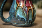 04-A Pink Moon Barely Flared Acorn Mug - TOP SHELF MISFIT, 25 oz.