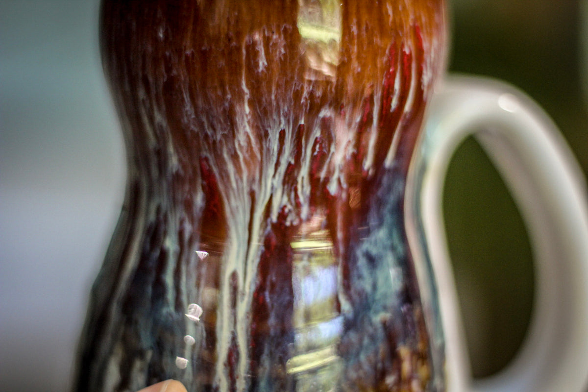 04-A Electric Falls Textured Gourd Mug -  MISFIT, 16 oz. - 15% off