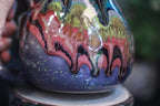 04-A Purple Rainbow Grotto Notched Flared Mug - ODDBALL, 22 oz. - 15% off
