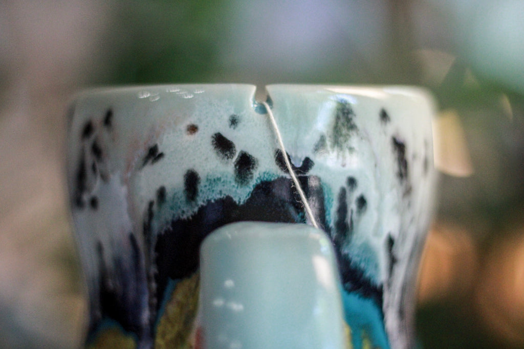 05-C Rainbow Grotto Notched Mug, 20 oz.