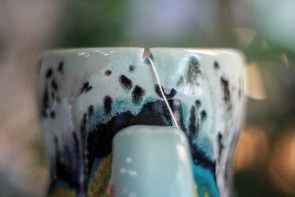05-C Rainbow Grotto Notched Mug, 20 oz.