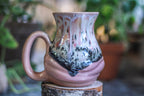 05-D Granny's Lace Flared Textured Mug - 21 oz.