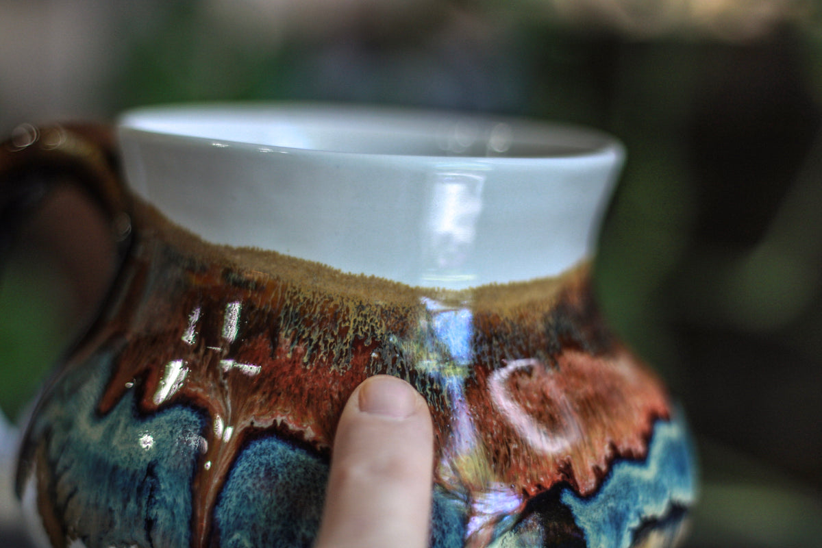 04-C Fire & Ice Squat Mug, 19 oz.