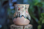 04-D Granny's Lace Flared Textured Mug, 14 oz.