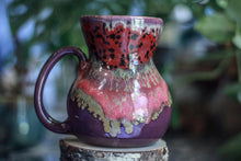 Load image into Gallery viewer, 17-C Red and Purple PROTOTYPE Flared Mug, 23 oz.