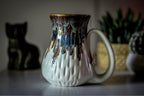 06-D New Wave Barely Flared Notched Textured Mug - MINOR MISFIT, 19 oz. - 10% off