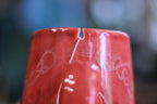 09-C Coral Stone EXPERIMENT Notched Mug, 23 oz.