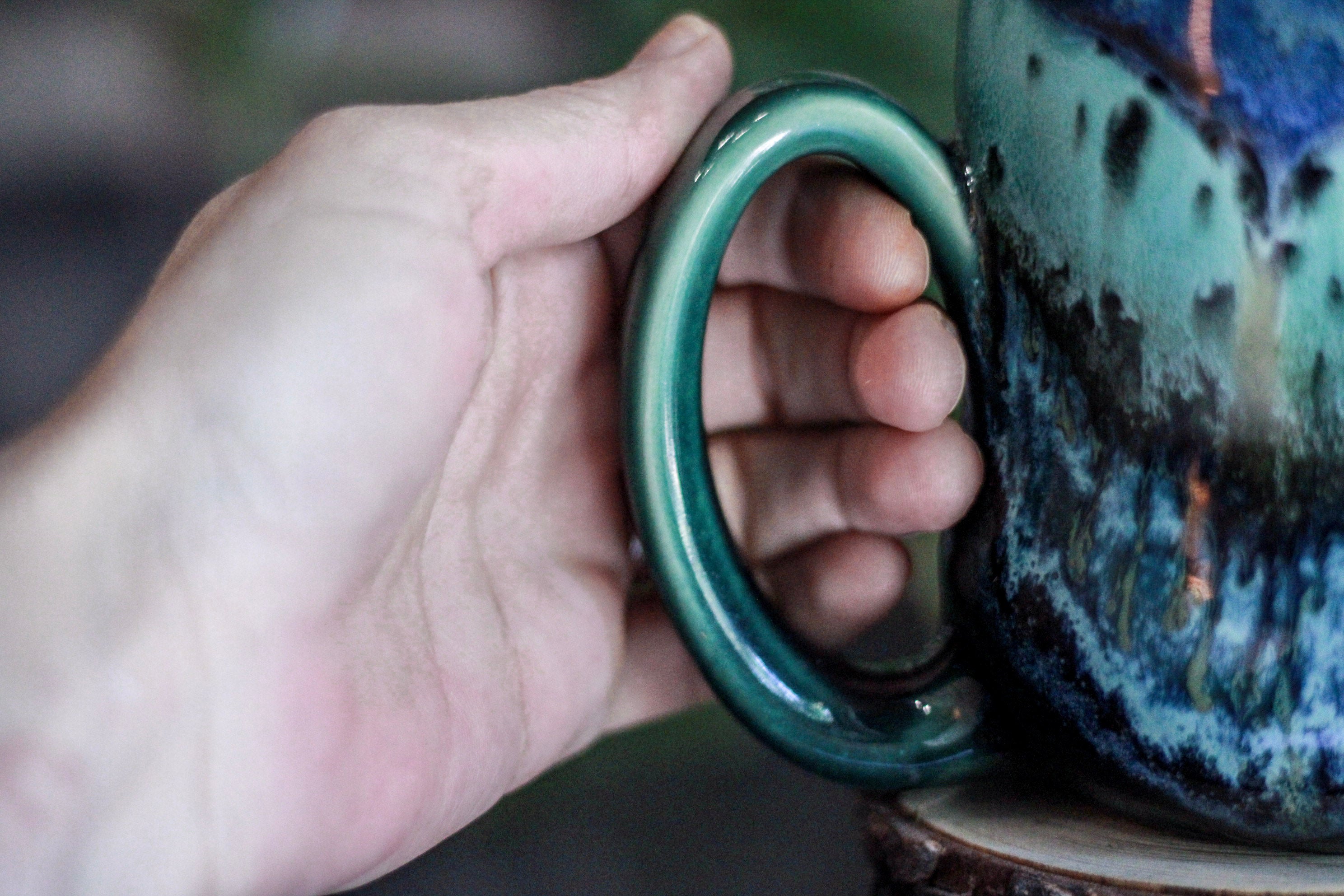 01-B Mountain Aurora Gourd Mug - MISFIT, 23 oz. - 35% off