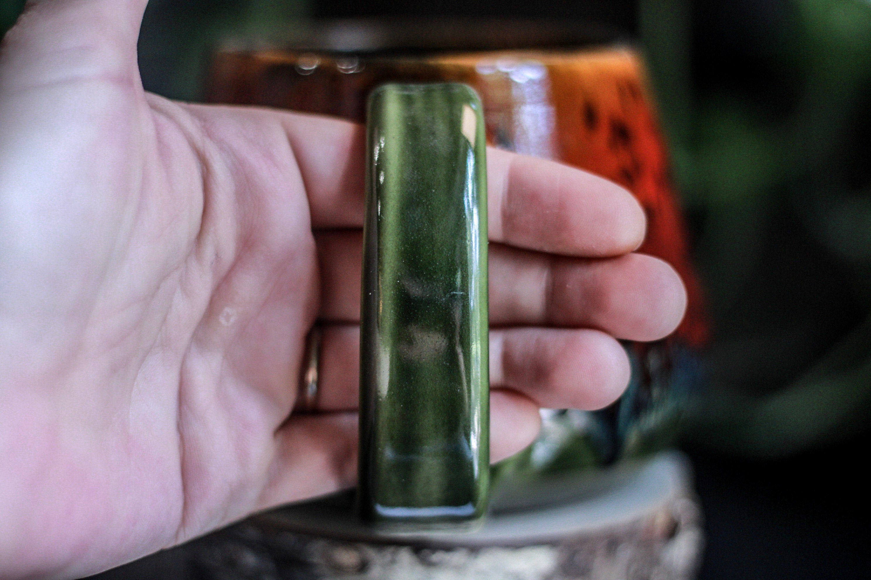 01-D Molten Melon Squat Gourd Mug - TOP SHELF, 22 oz.