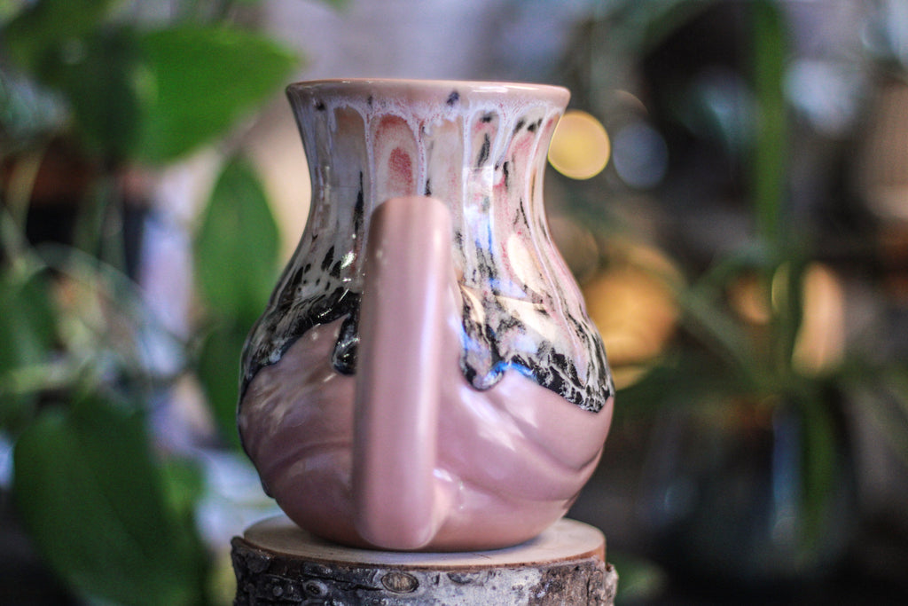 02-D Granny's Lace Flared Textured Mug - TOP SHELF, 23 oz.
